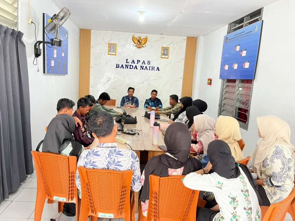 Lapas Bandanaira Dorong Peserta Magang Belajar, Berkembang, dan Produktif