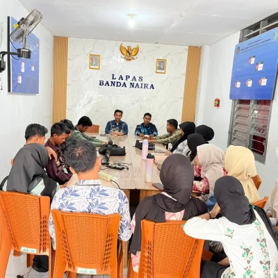Lapas Bandanaira Dorong Peserta Magang Belajar, Berkembang, dan Produktif