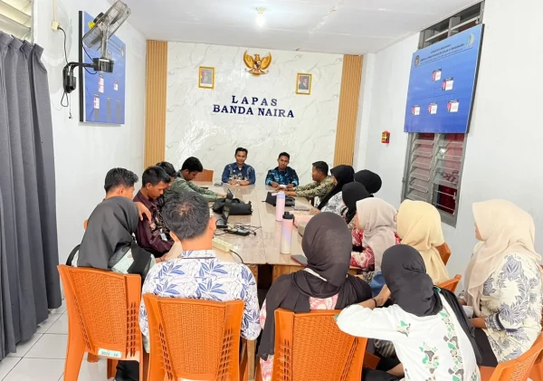 Lapas Bandanaira Dorong Peserta Magang Belajar, Berkembang, dan Produktif