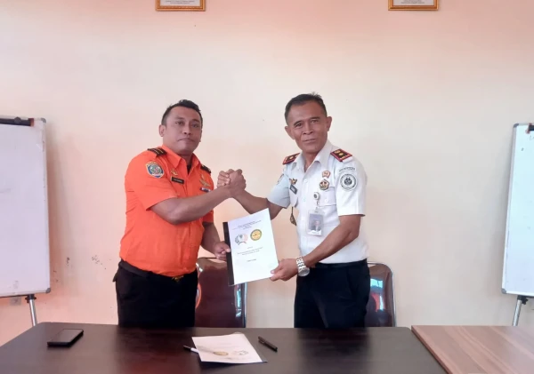 Lapas Bandanaira Jalin Kerja Sama Penanggulangan Bencana dengan Pos SAR Banda