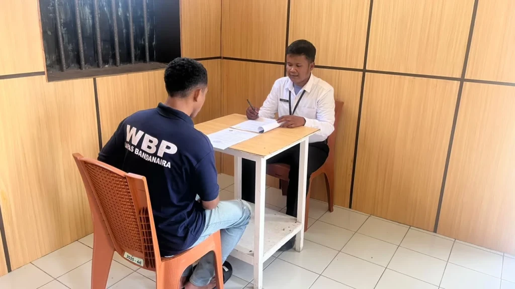Optimalisasi Pembinaan, Lapas Bandanaira Gandeng Peserta Magang Lakukan Asesmen Warga Binaan
