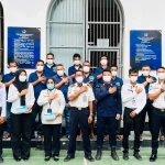 Hadapi Kabut Asap, Lapas Bandanaira Bagikan Masker kepada Warga Binaan