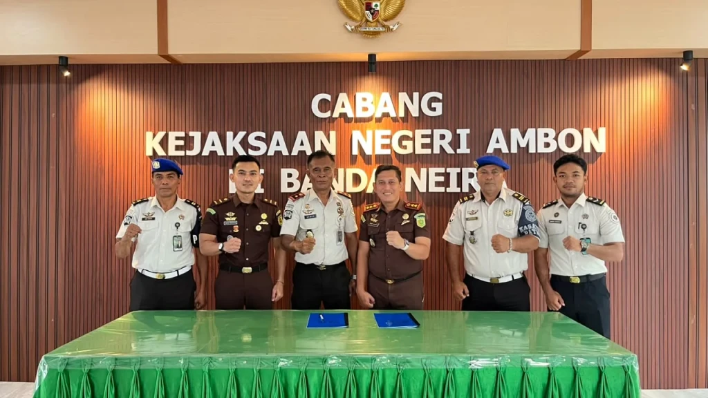 Lapas Bandanaira dan Cabjari Banda Neira Sepakati PKS Penanganan Overstaying Tahanan