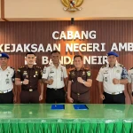 Lapas Bandanaira dan Cabjari Banda Neira Sepakati PKS Penanganan Overstaying Tahanan