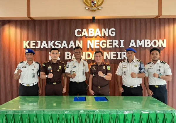 Lapas Bandanaira dan Cabjari Banda Neira Sepakati PKS Penanganan Overstaying Tahanan