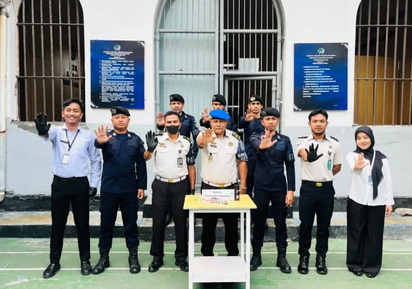 Ciptakan Hunian Aman dan Tertib, Lapas Bandanaira Kembali Gelar Razia Rutin