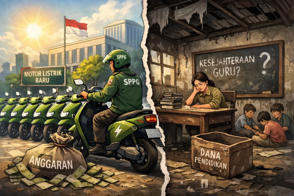 Motor Listrik untuk SPPG: Antara Niat Baik, Realitas Anggaran, dan Luka Lama di Dunia Pendidikan