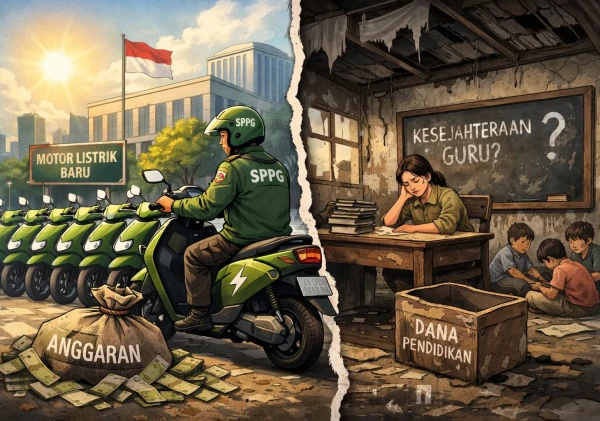Motor Listrik untuk SPPG: Antara Niat Baik, Realitas Anggaran, dan Luka Lama di Dunia Pendidikan