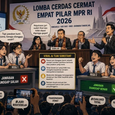 Viral Lomba Cerdas Cermat Empat Pilar MPR RI 2026: Ketika Integritas Dewan Juri Dipertanyakan Publik