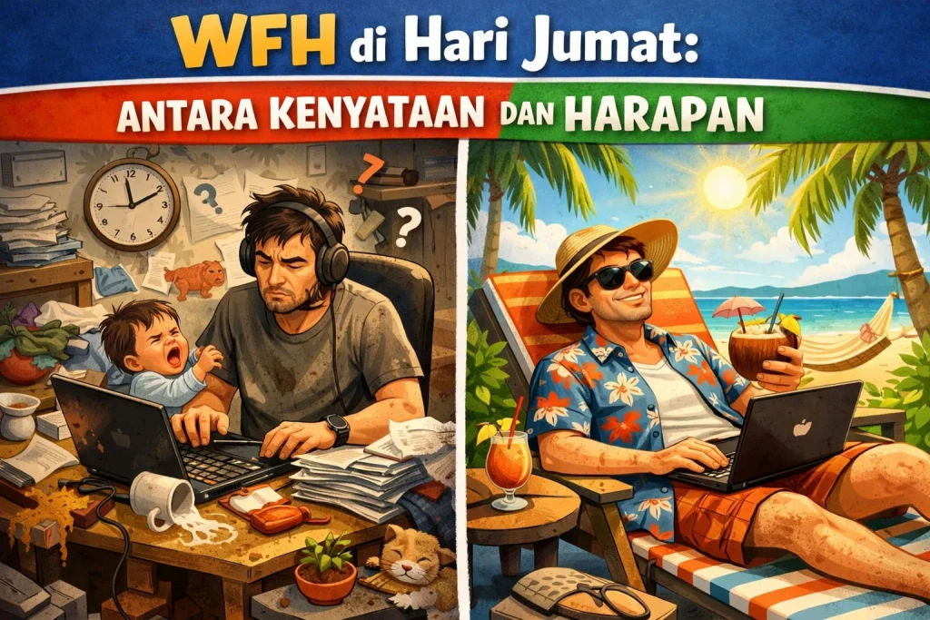 WFH Hari Jumat Antara Harapan dan Kenyataan