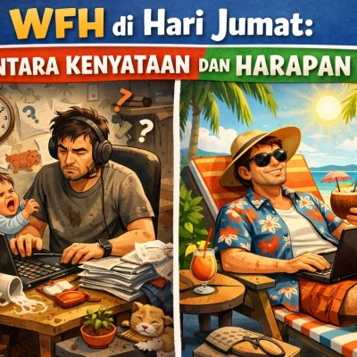 WFH Hari Jumat Antara Harapan dan Kenyataan