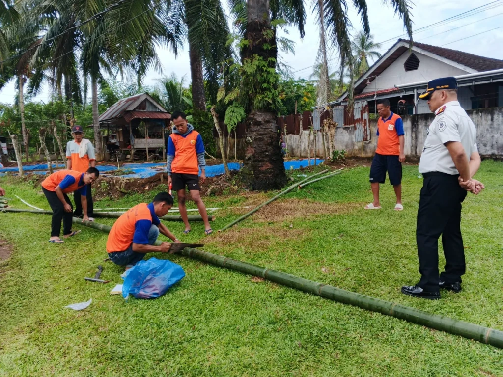 Pastikan Program Ketahanan Pangan Berjalan, Karutan Manna Kontrol Langsung Pembangunan SAE