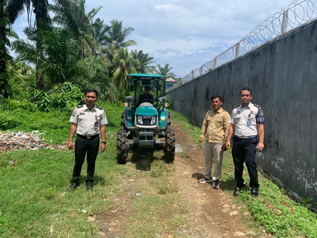 Dukung Ketahanan Pangan, Rutan Manna Terima Pinjam Pakai Jonder dari Dinas Pertanian Bengkulu Selatan