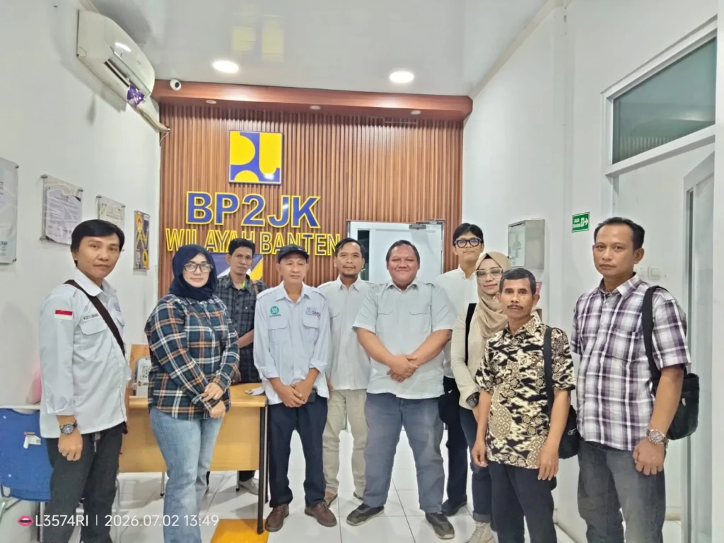 SMSI Kota Serang Jalin Kolaborasi dengan BP2JK Banten, Perkuat Publikasi Program Jasa Konstruksi