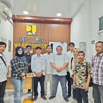 SMSI Kota Serang Jalin Kolaborasi dengan BP2JK Banten, Perkuat Publikasi Program Jasa Konstruksi
