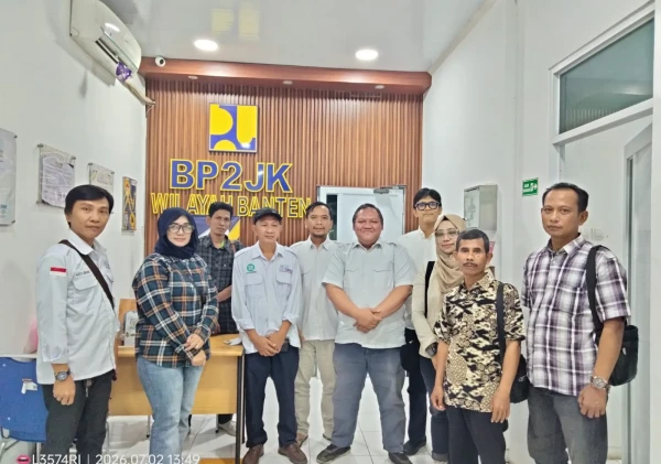 SMSI Kota Serang Jalin Kolaborasi dengan BP2JK Banten, Perkuat Publikasi Program Jasa Konstruksi
