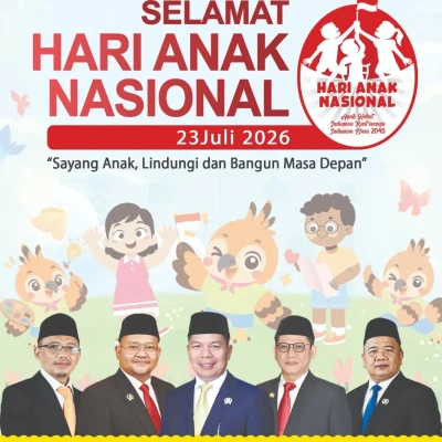 Peringati Hari Anak Nasional 2026, DPRD Banten Ajak Masyarakat Bangun Masa Depan Anak