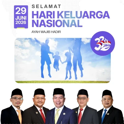 Peringati Harganas ke-33, DPRD Provinsi Banten Tegaskan Pentingnya Peran Ayah dalam Keluarga