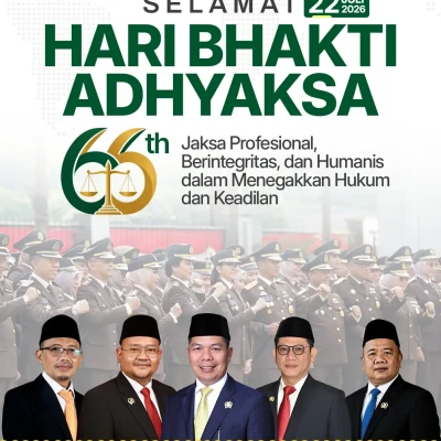 Peringati Hari Bhakti Adhyaksa ke-66, DPRD Banten Apresiasi Kinerja Kejaksaan dalam Penegakan Hukum