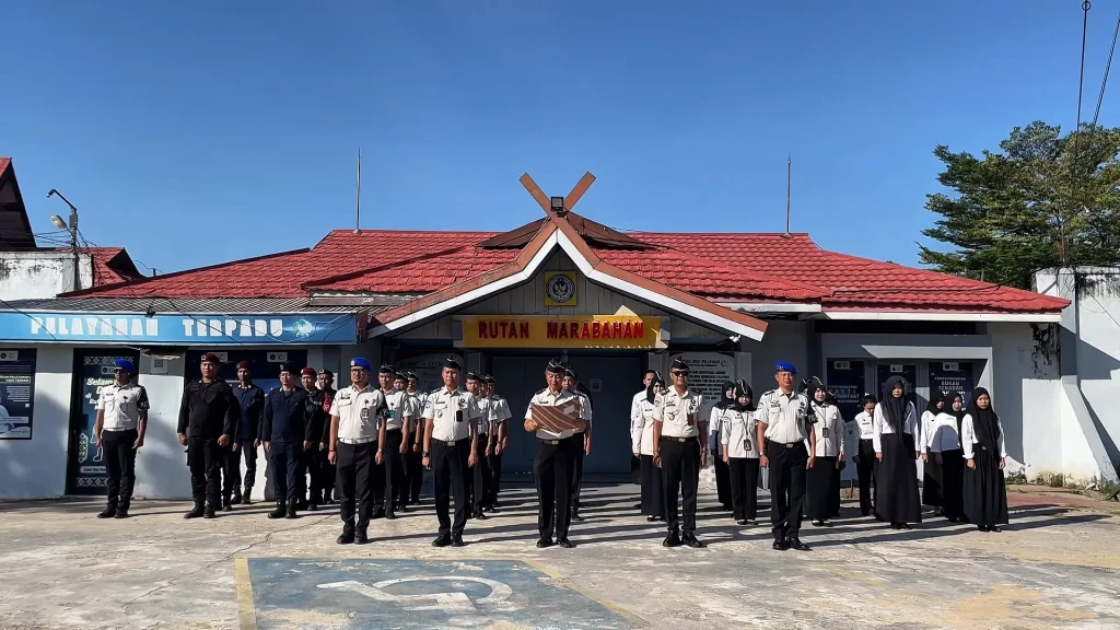 Perkuat Integritas, Rutan Marabahan Gaungkan Ikrar Zero Halinar