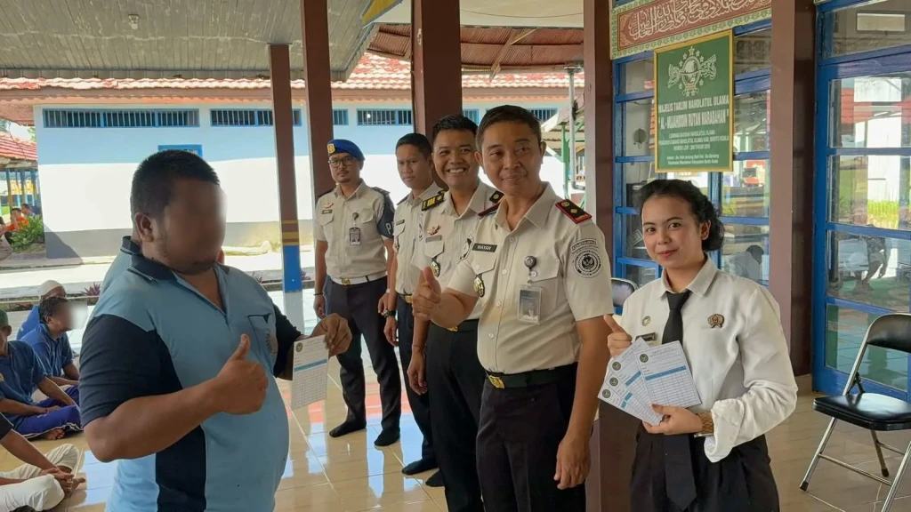 Peduli Kesehatan Warga Binaan, Rutan Marabahan Luncurkan "Kartu CERIA" untuk Kendalikan Hipertensi
