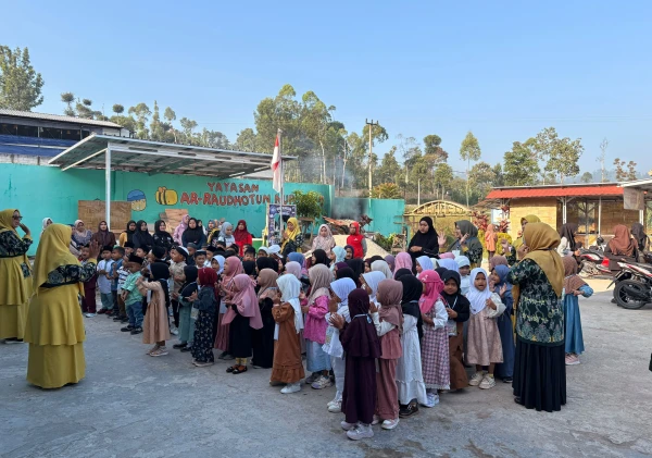 Permainan Edukatif Warnai MATAMURA RA Ar-Raudhotun Nur, Bangun Kemandirian Anak Sejak Hari Pertama Sekolah