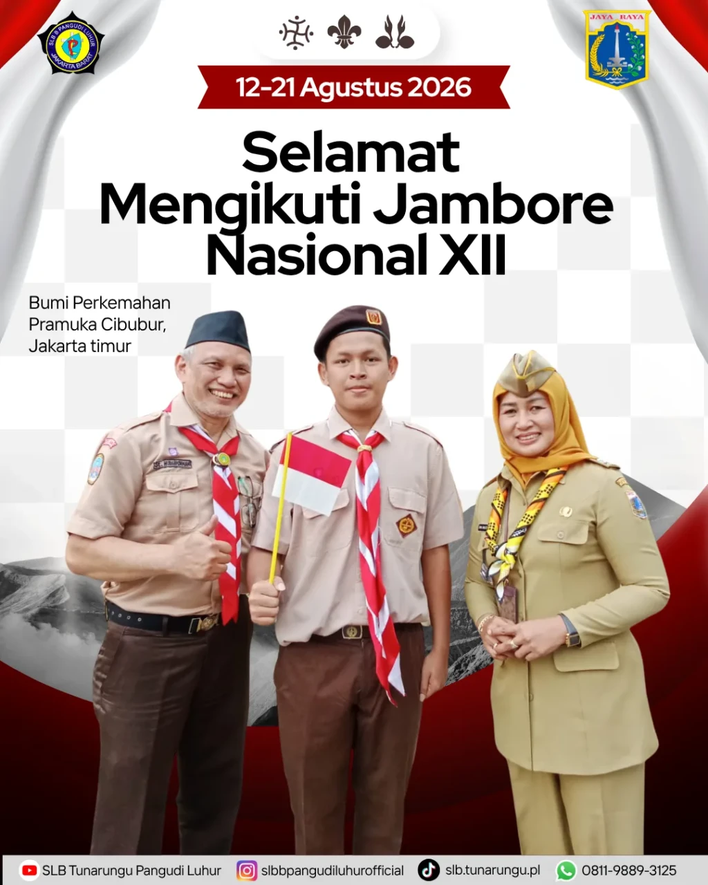 Siswa SMALB Tunarungu Jakarta Barat Masuk Kontingen Kwarda DKI di Jambore Nasional XII