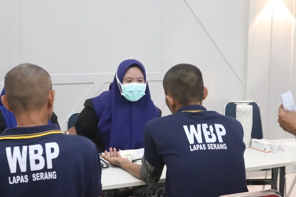 Lapas Serang Hadirkan Layanan Kesehatan Gratis bagi Pegawai dan Warga Binaan