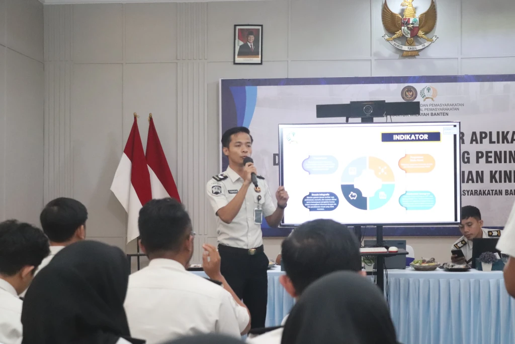Lapas Kelas IIA Serang Ikuti Penguatan Operator Aplikasi untuk Dukung Peningkatan Indikator Kinerja