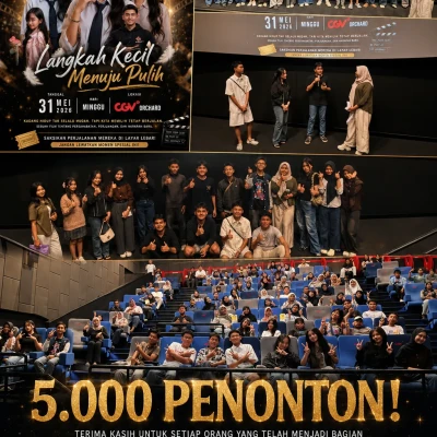 Film Langkah Kecil Menuju Pulih Nembus 5.000 Penonton