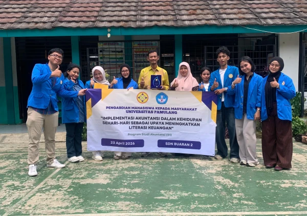 Pengabdian Kepada Masyarakat Mahasiswa Universitas Pamulang Di SDN Buaran 2: Peningkatan Keterampilan Mengelola Uang Saku Untuk Tabungan Masa Depan