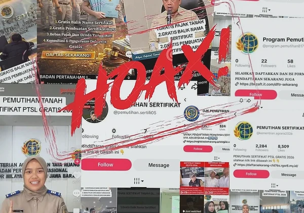 Kementerian ATR/BPN Tegaskan Tidak Ada Program Pemutihan Sertipikat Tanah