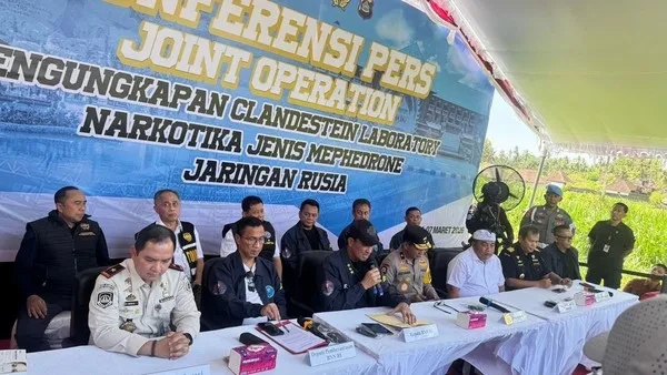 BNN Bongkar Laboratorium Narkoba Jaringan Rusia di Bali, Dua WNA Ditangkap