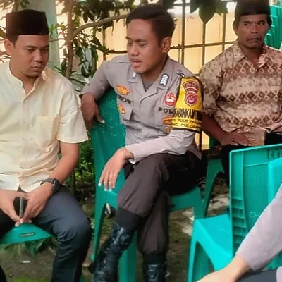 Polsek Puloampel Sambangi Warga, Himbau Kamtibmas dan Jalin Sinergitas