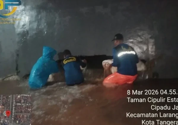 Pemkot Tangerang Gerak Cepat Perbaiki Tanggul Bocor di Taman Cipulir