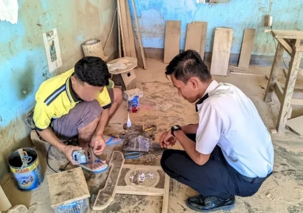 Lapas Tolitoli Siapkan Kerajinan Warga Binaan untuk Bazar Hari Bakti Pemasyarakatan Ke-62