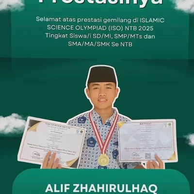 Santri Ponpes Baitul Qur’an Ampenan Mataram Raih Medali Emas Olimpiade Sains NTB