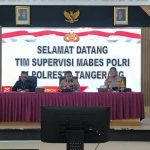 Tim Supervisi Mabes Polri Cek Kesiapan Operasi Ketupat Maung di Polresta Tangerang