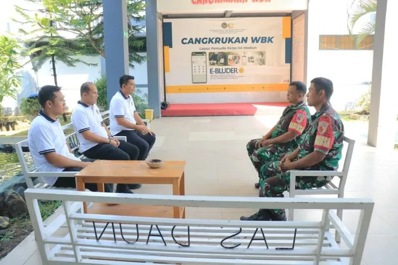 Lapas Pemuda Madiun Terima Patroli Koramil, Perkuat Sinergi Keamanan