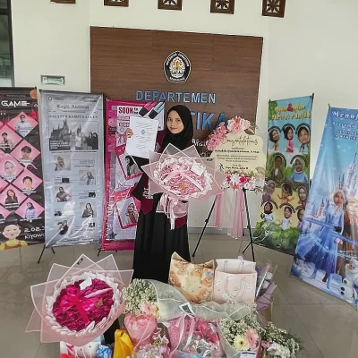 Mahasiswi Statistika UNDIP Salsabila Qonita Kaltsum Lulus Cum Laude 3,5 Tahun