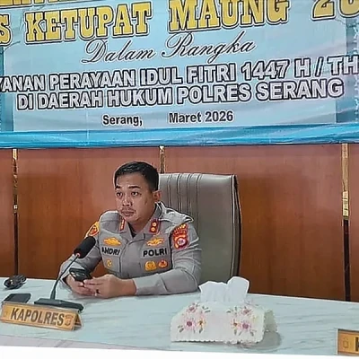 Polres Serang Gelar Latihan Pra Operasi Ketupat Maung 2026 untuk Pengamanan Idul Fitri