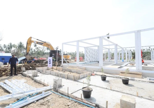 Pembangunan Huntara Pascabencana di Sumatera Capai 81 Persen