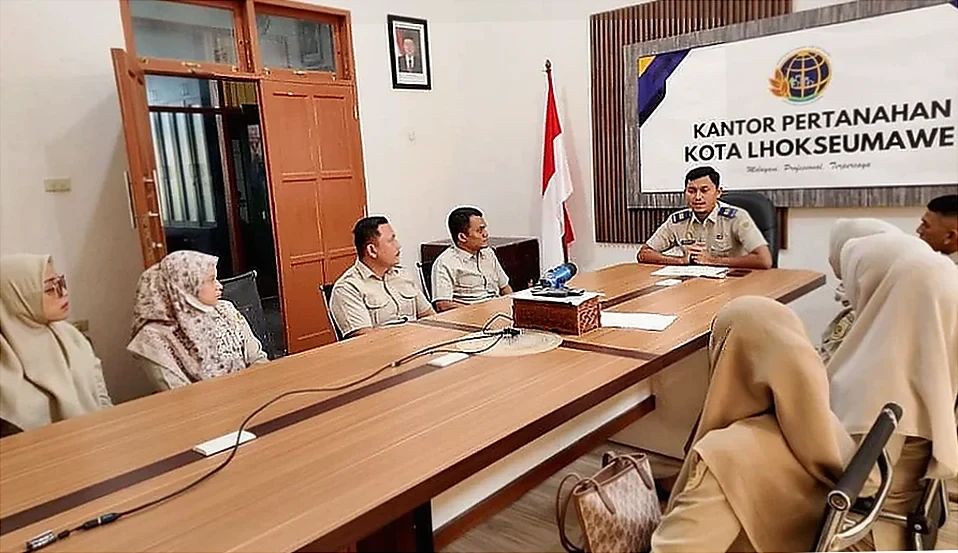 Kantor Pertanahan Lhokseumawe Sambut PPPK Baru, Perkuat SDM dan Pelayanan