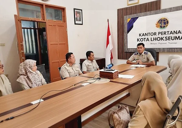 Kantor Pertanahan Lhokseumawe Sambut PPPK Baru, Perkuat SDM dan Pelayanan