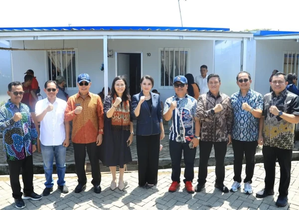 Gubernur Sultra Tinjau Kawasan Rumah Layak Huni di Makassar, Siapkan 400 Unit Tahun Ini