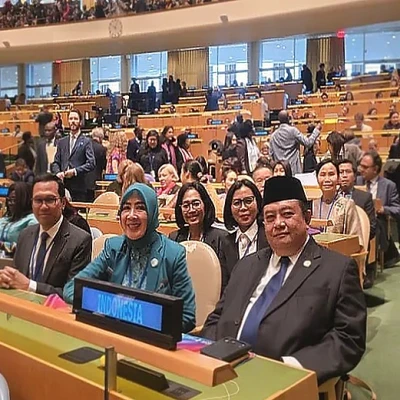 Ketua Umum TP PKK Tri Tito Karnavian Hadiri Sidang PBB Bahas Kesetaraan Gender di New York