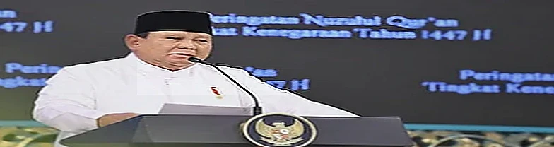 Hadiri Nuzulul Quran, Prabowo Mohon Doa dan Dukungan Ulama Hadapi Tantangan Bangsa