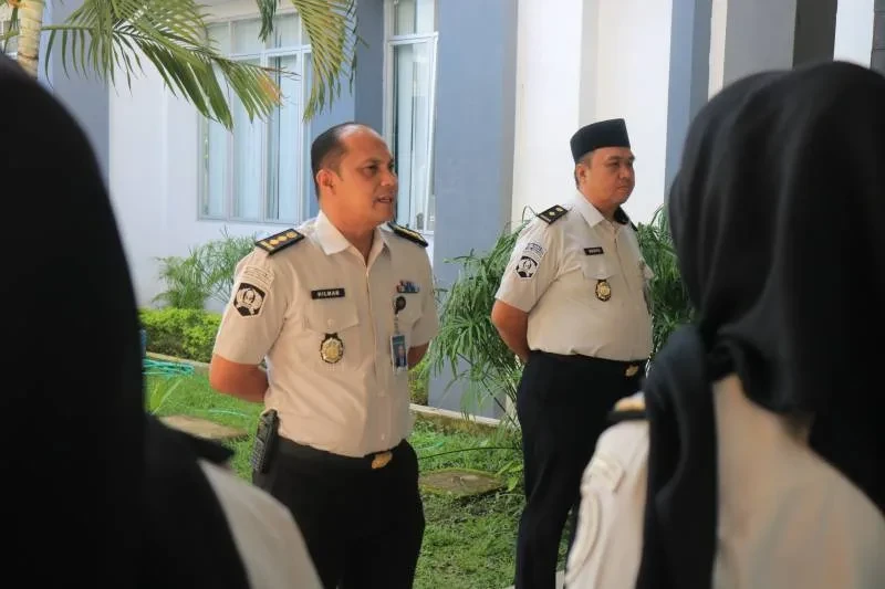 Lapas Pemuda Madiun Gelar Apel Kesiapan Layanan Kunjungan Lebaran Hari Ketiga