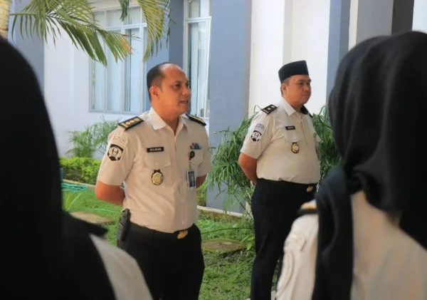 Lapas Pemuda Madiun Gelar Apel Kesiapan Layanan Kunjungan Lebaran Hari Ketiga