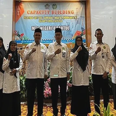 MTsN 4 Bantul Gelar Pelatihan Soft Skill, Perkuat Kinerja Guru dan Tenaga Kependidikan